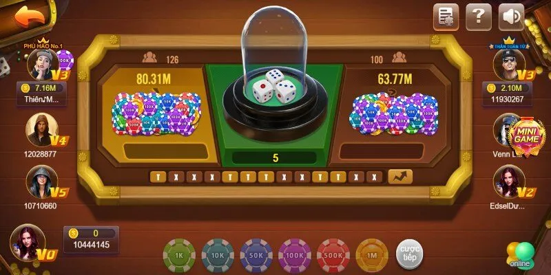 Giới thiệu nét độc đáo của game Tài Xỉu VB777