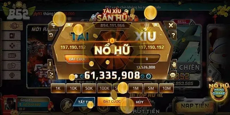 Nổ Hũ B52 VB777 với jackpot cực khủng