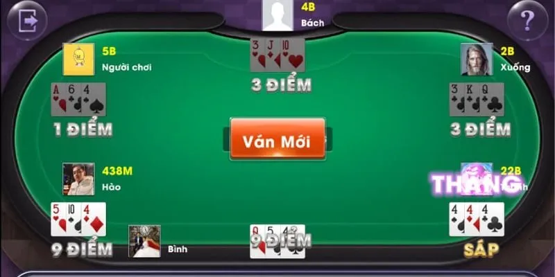 Tham gia kiếm tiền ở nhiều ván khác nhau